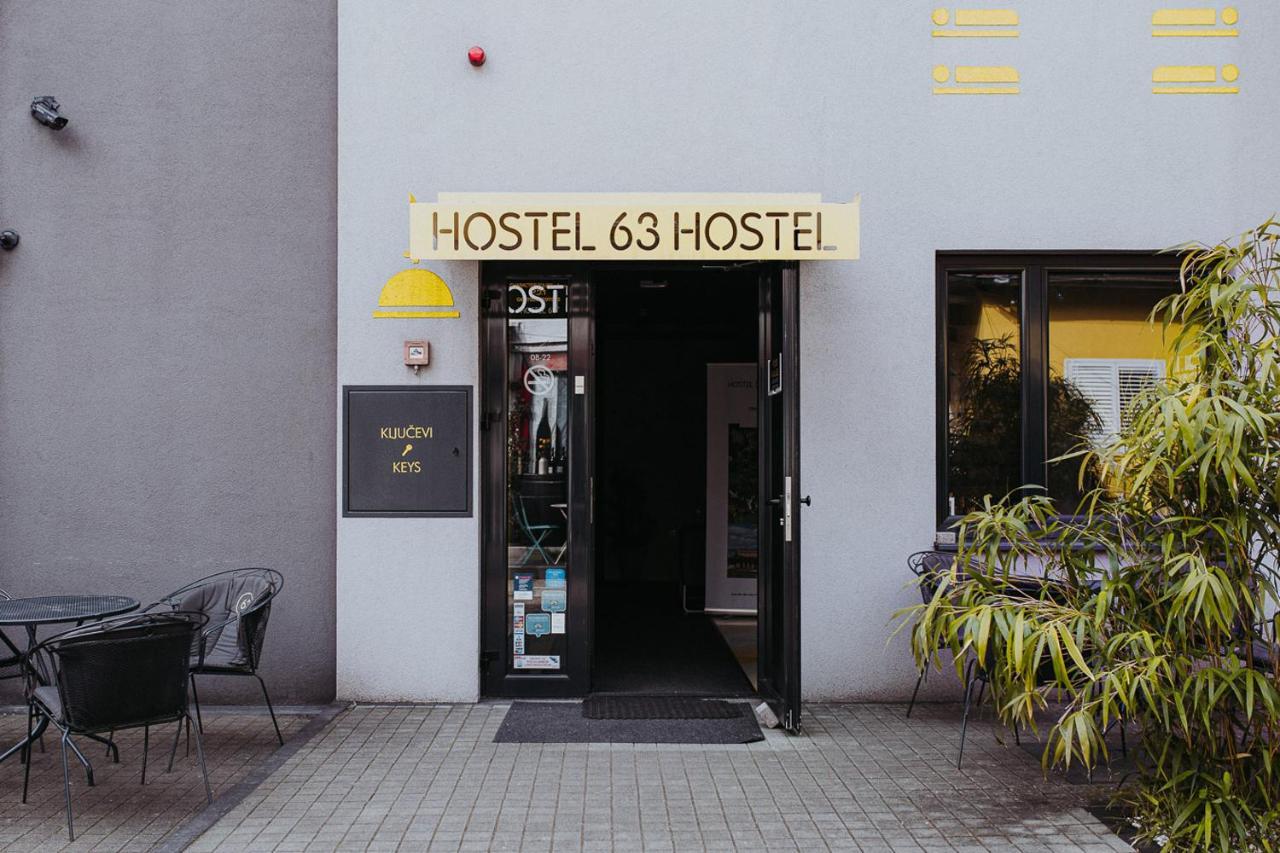 Private Rooms At Hostel63 Zagreb Exterior foto